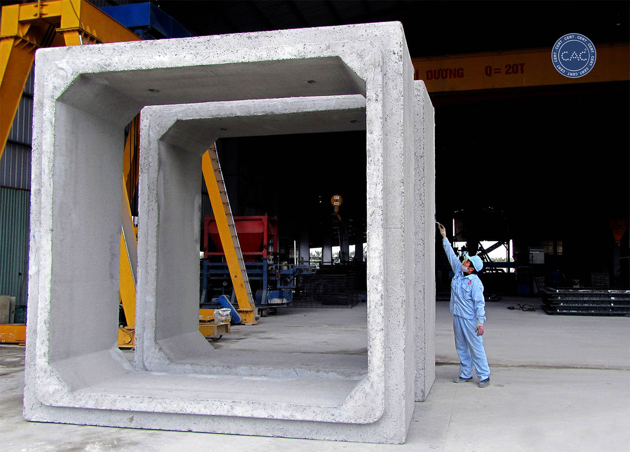 Chứng nhận hợp chuẩn cống hộp bê tông cốt thép theo TCVN 9116:2012
